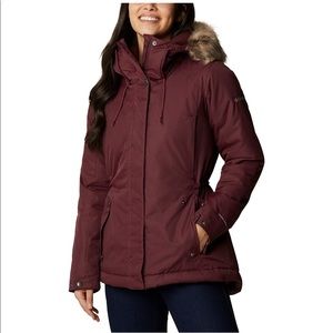 NWOT Columbia Women's Suttle Mountain Ii Insulated Jacket (Color: Malbec) XL